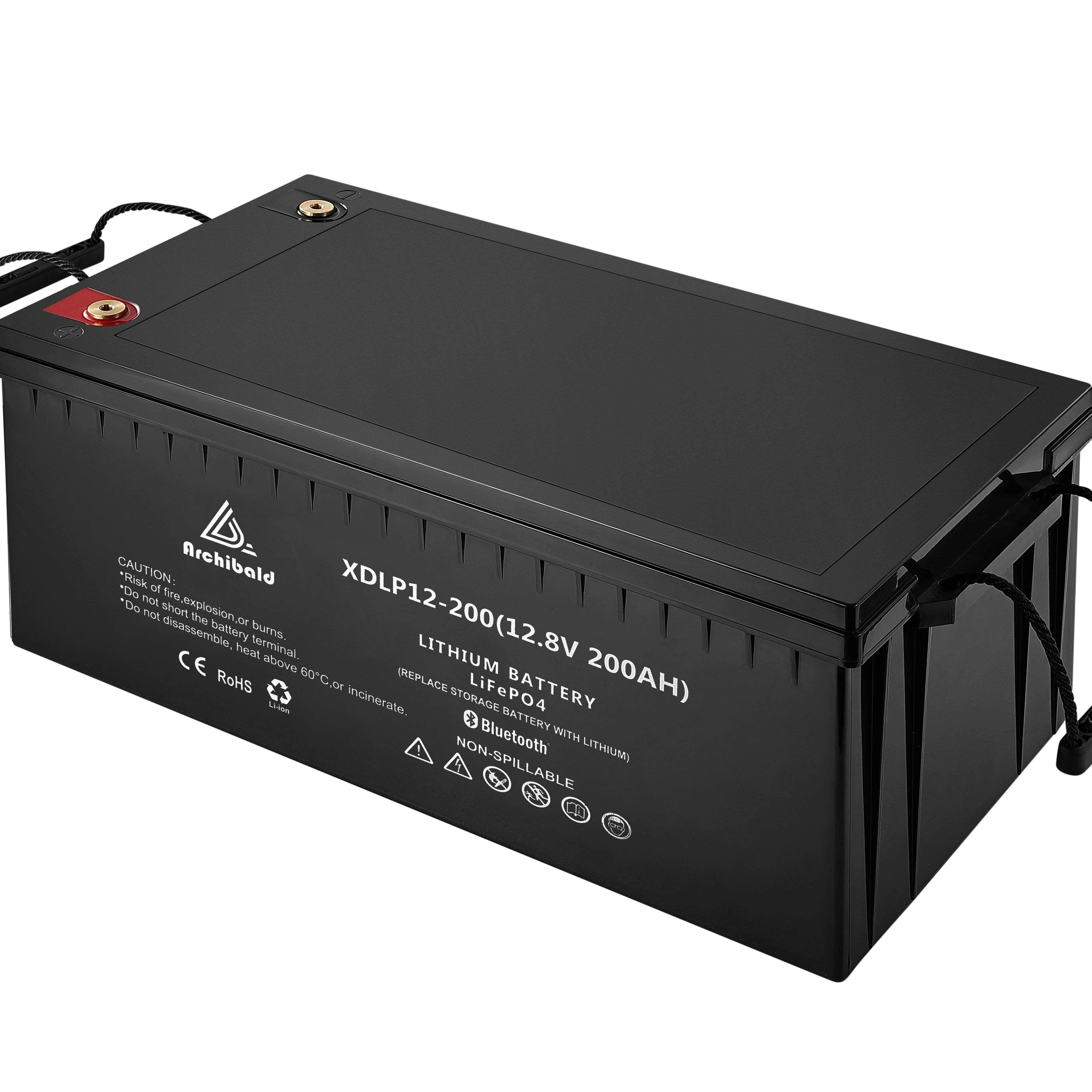 power home battery lithium iron lithium ion lithium ion lifeypo4 12v 200ah akku for rv RV battery car yacht party