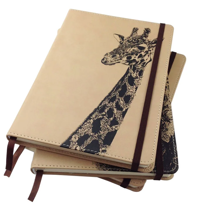 FOCUS 2024 New Binding Notebook Custom Logo Promotional Gift Notepad Stationary Supply Custom Printing Notebook with Pen holder