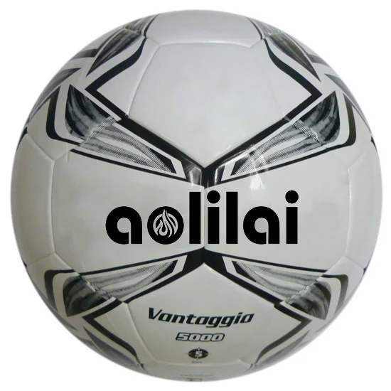 High Quality Match Training Print Logo PU  Balones de Football balloon Football Soccer ball