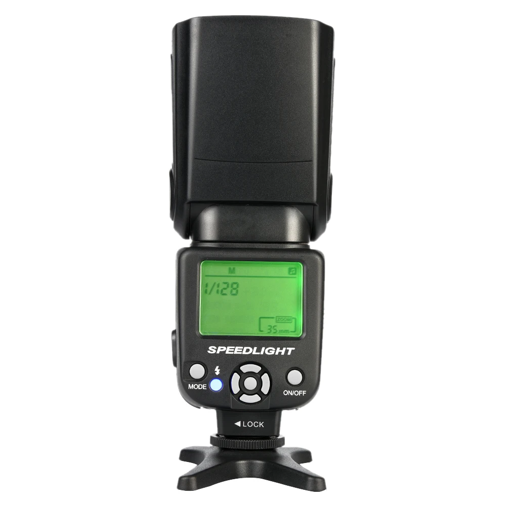 Triopo TR-950 универсальная вспышка Speedlite для ЖК-дисплея с подсветкой Fujifilm Olympus цифровых зеркальных фотокамер Nikon Canon 650D 550D 450D 1100D 60D 7D 5D камеры