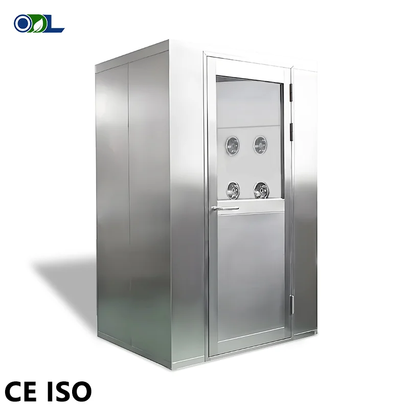 Factory Supply Automatic Air Shower Room With Interlock System
