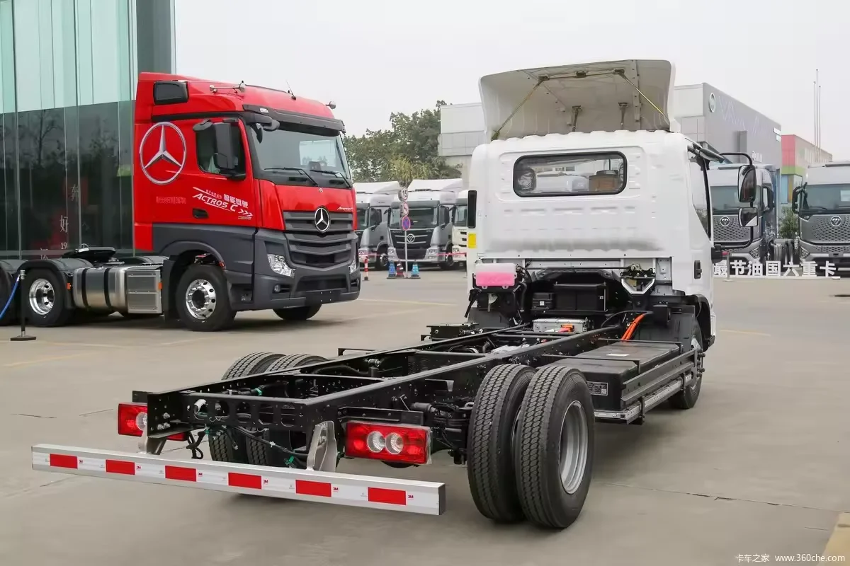 2024 Hot Sale Foton Aumark zhilan 4.5T 100.27kWh without cargo boxes Foton Aumark Pure electric Cargo Pickup Trucks