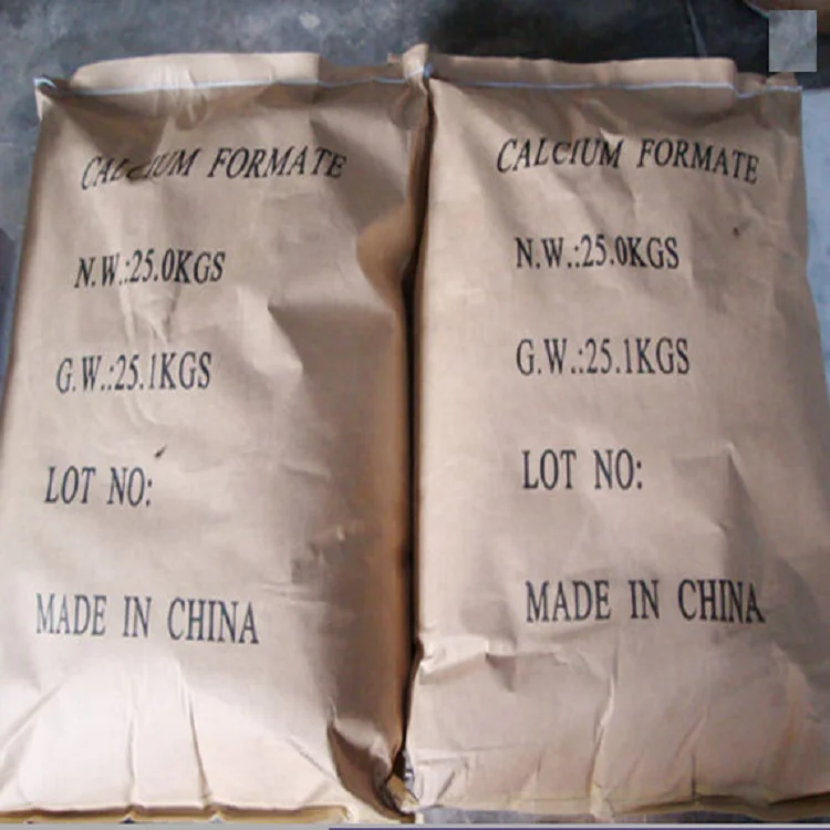 Organic bulk Calcium Formate powder Industrial Grade Calcium Formate 98%