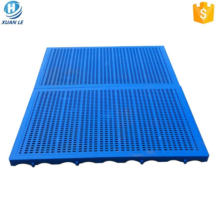 Cheap price food grade HDPE hard plastic floor mat for export