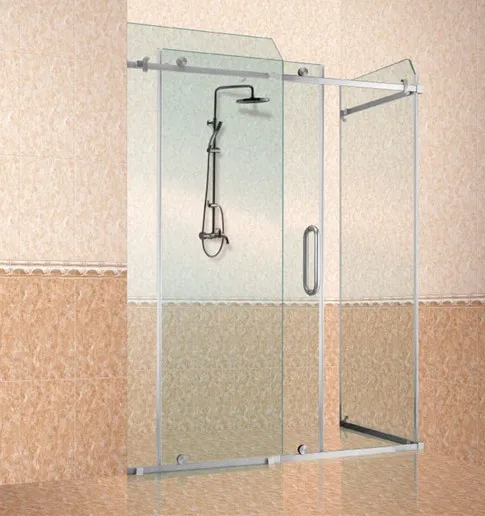 Construction Materials Silk-Screen Toughened CCC Tempered Glass For Refrigerator Door