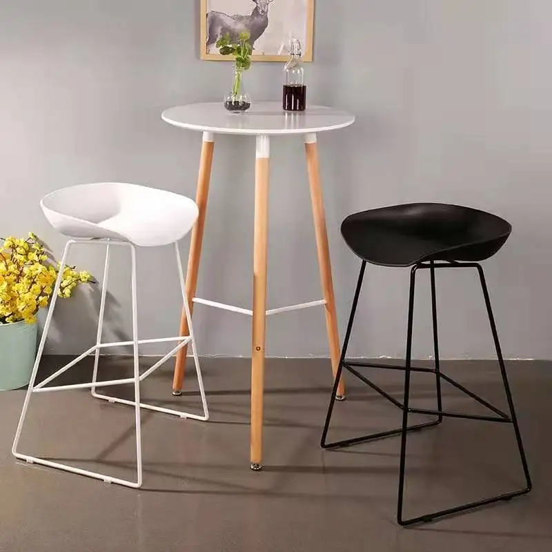 Кофейный столик из МДФ для салона, высокий стул для кафе, обеденный стол для ресторана