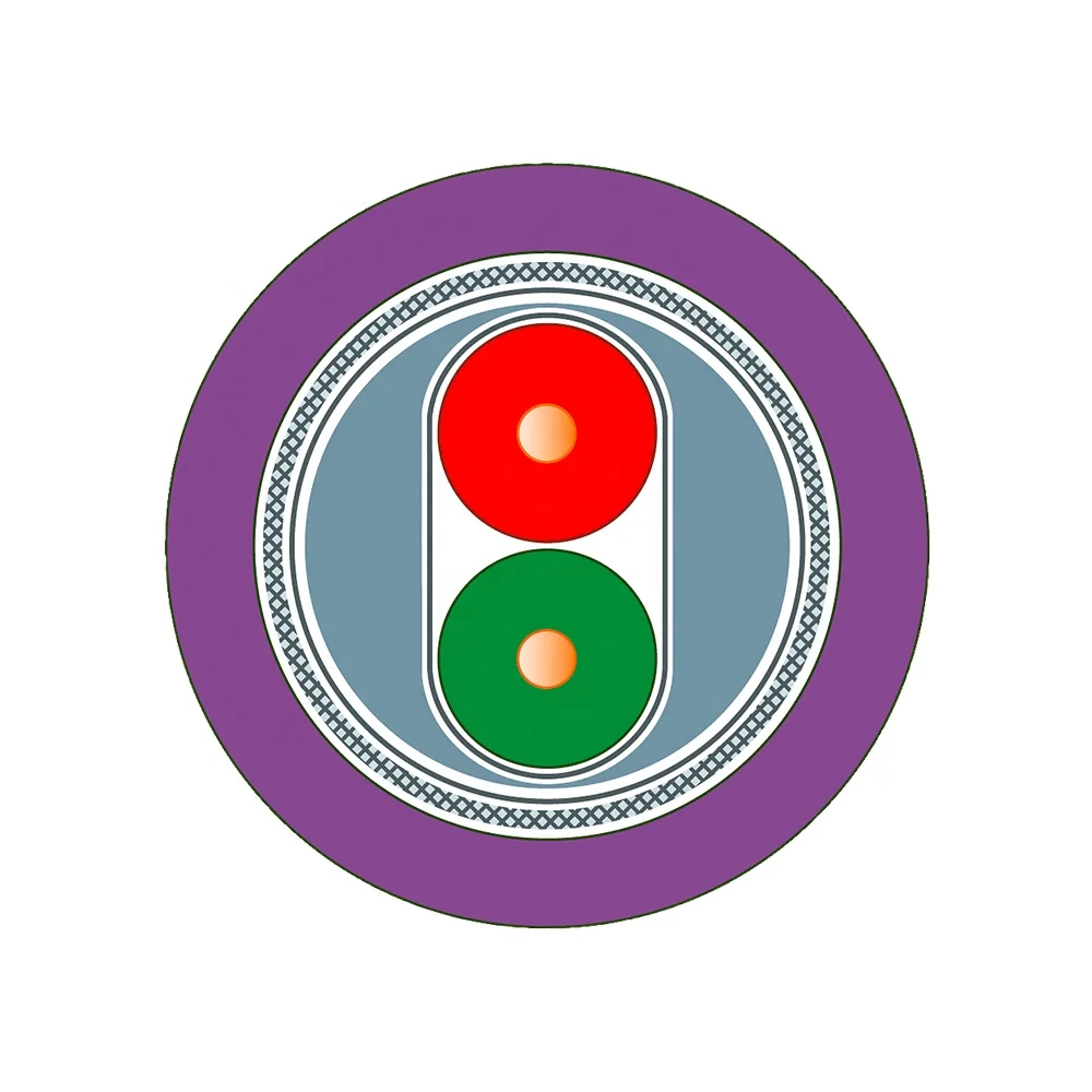 6XV1830-0LH10 PROFIBUS FC FRNC Cable GP, flame-retardant bus cable and halogen-free bus cable with copolymer sheath