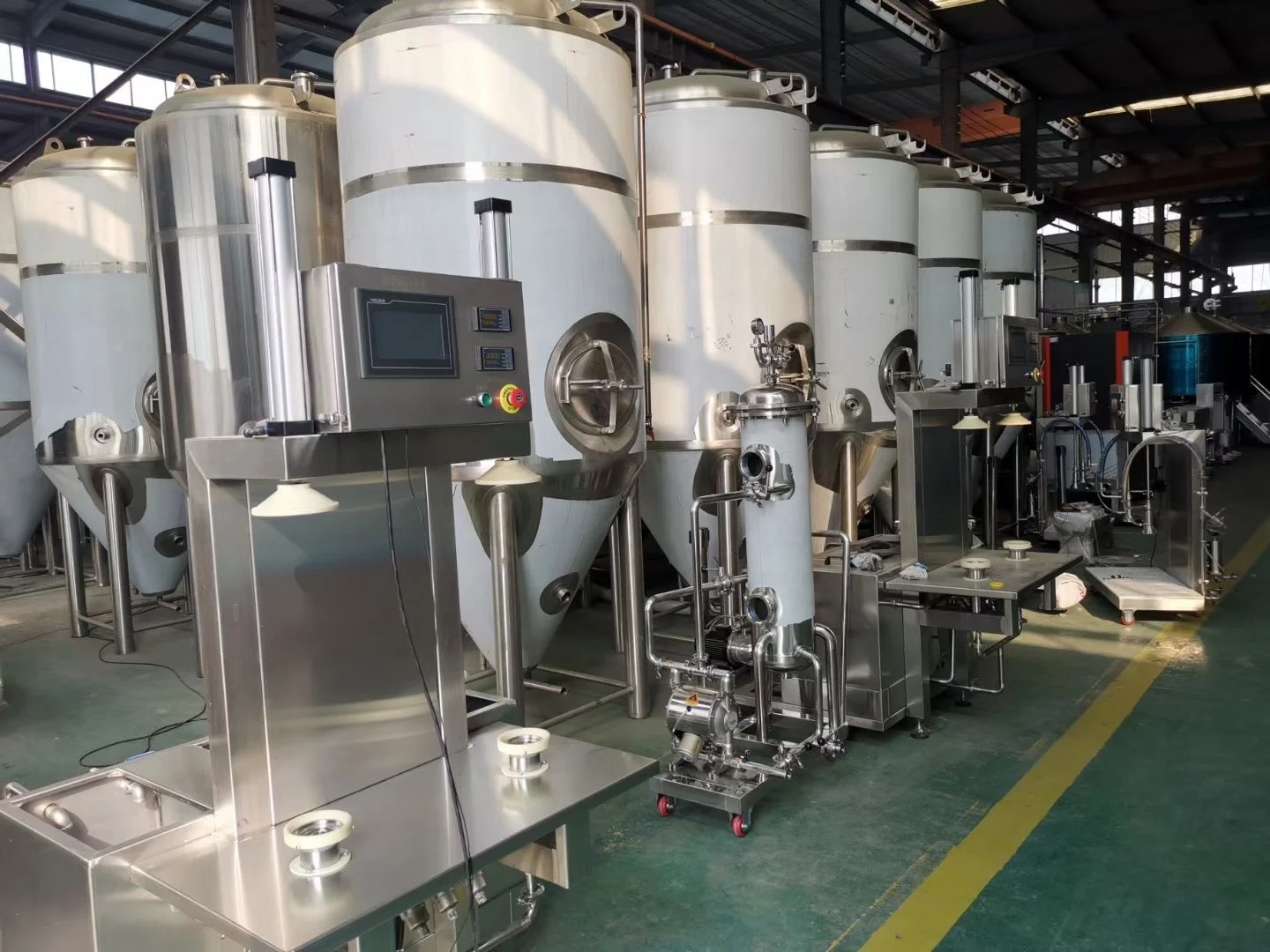 304/316L Stainless Steel Double Jacketed Fermentation Tank Brewery Wine  fermenter