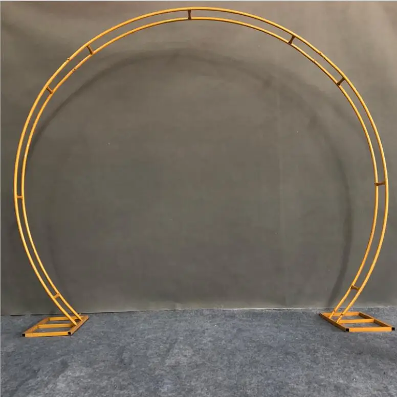 round iron wedding decoration door