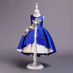 Hao Baby Kindergarten Costume Christening Summer Vest Children Princess Girls Dress