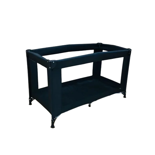 Brightbebe Modern European Standard Multifunction Baby Playpen Easy Folding Metal Frame Crib for Bedroom & Dining Room