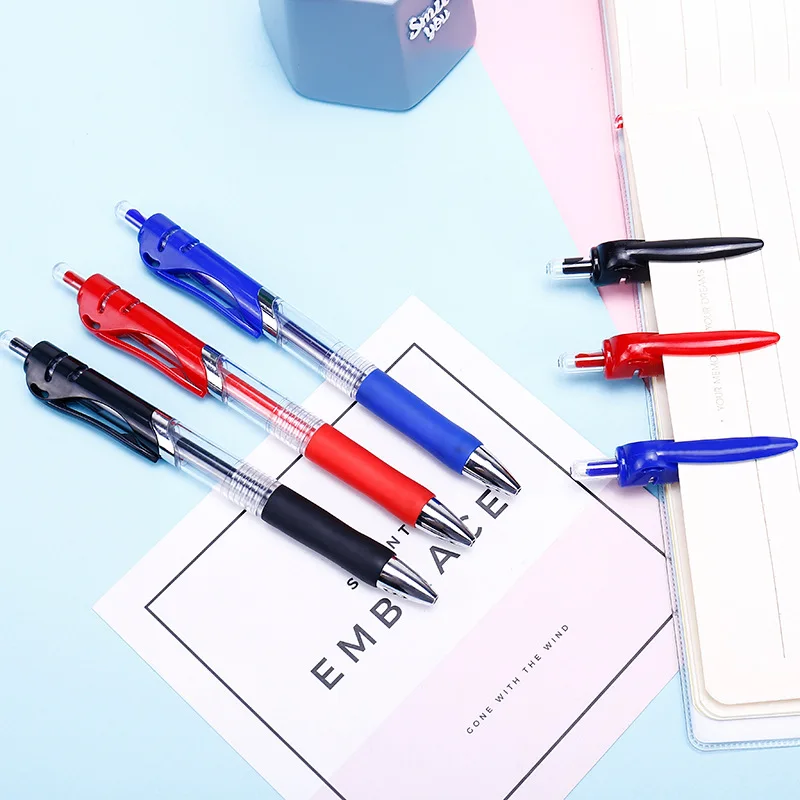 Новый дизайн 0,5 мм, Лидер продаж, пластиковая гелевая ручка по лучшей цене, цветная гелевая ручка