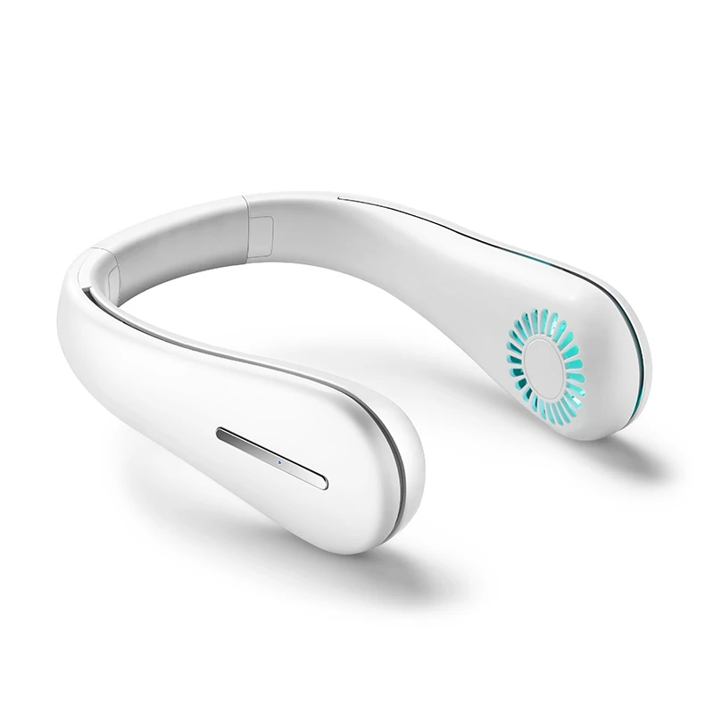 Hot Selling Mini USB Rechargeable Handheld Fan Air Cooling Travel Fan Handy Portable & Wearable Neck Fan for Outdoor