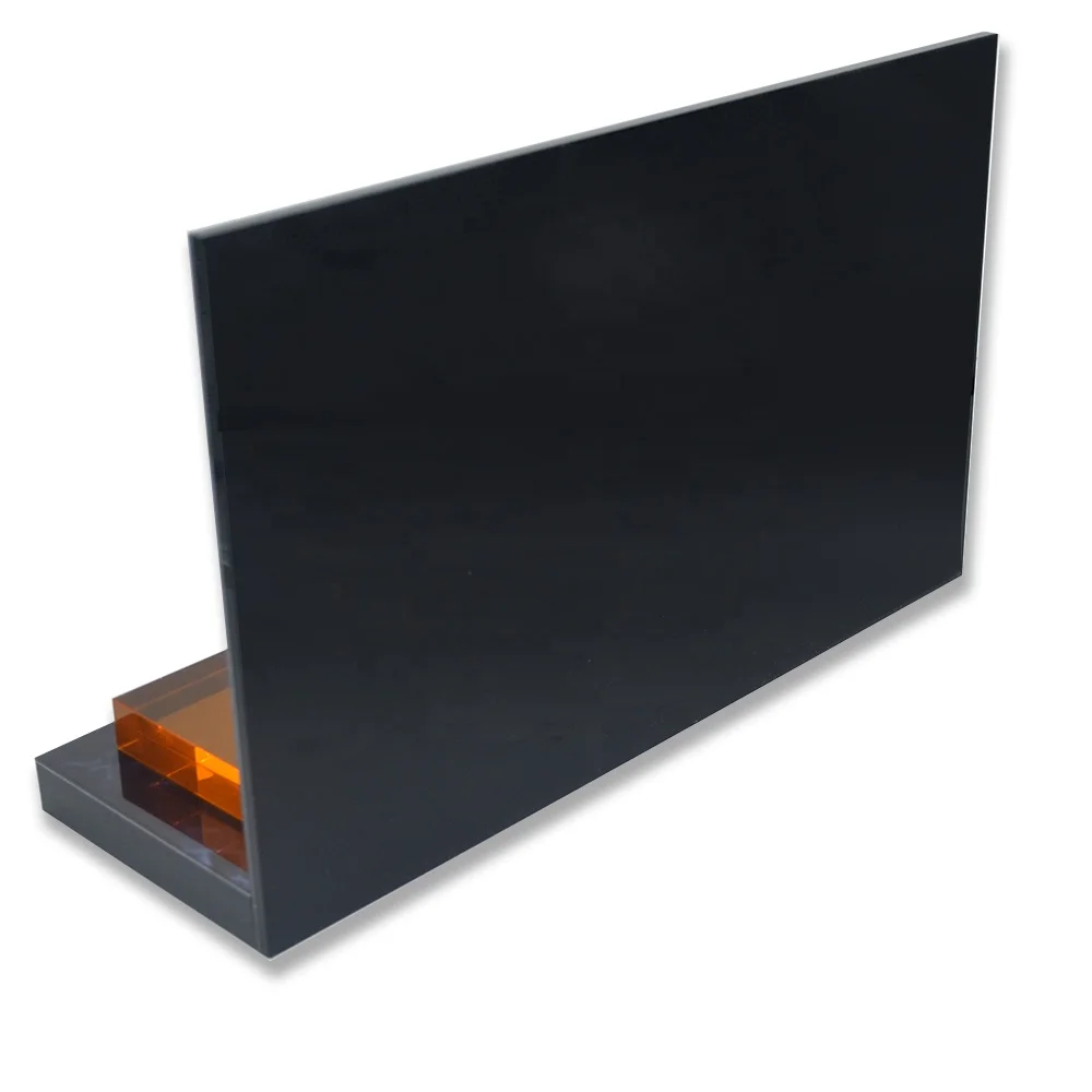 Пользовательский L-образный акриловый косметический дисплей и витрина для макияжа бесплатный дизайн