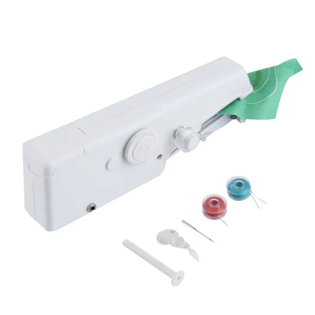 Compact stapler sewing machine portable household hand easy embroidery electric sack price non woven bag mini overlocker walking