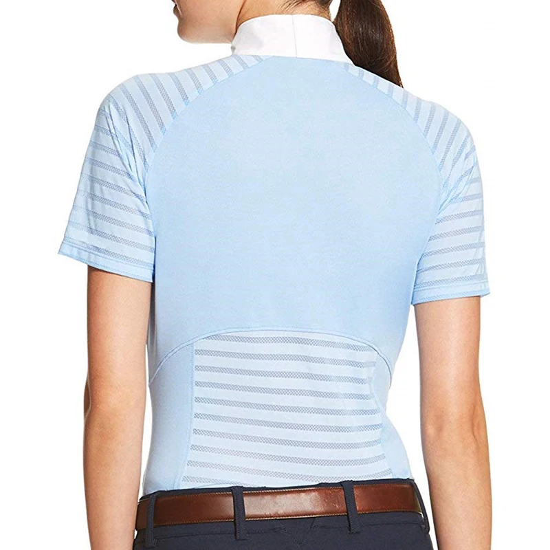OEM Wholesale Women Quick Dry Equestrian shirt Horse Riding Shirt