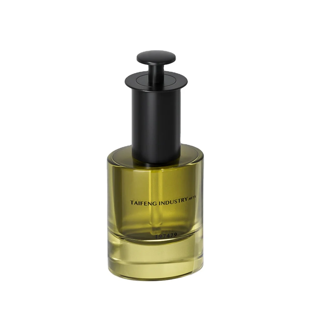 Hot sale 30ml Stock mulri-color Premium Frosted Green Cosmetics  Oil Dropper Dropper Bottle Refined Oil Bottle