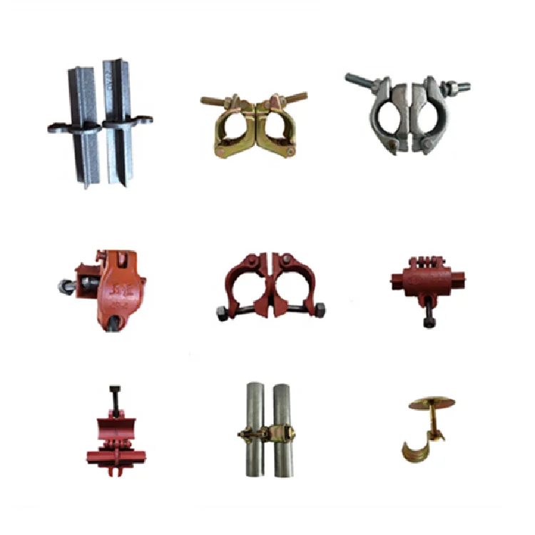 China Manufacturer EN74 Standard Q235 Material Ele-Gal Surface Treatment Construction Scaffolding Board Retaining Clamp