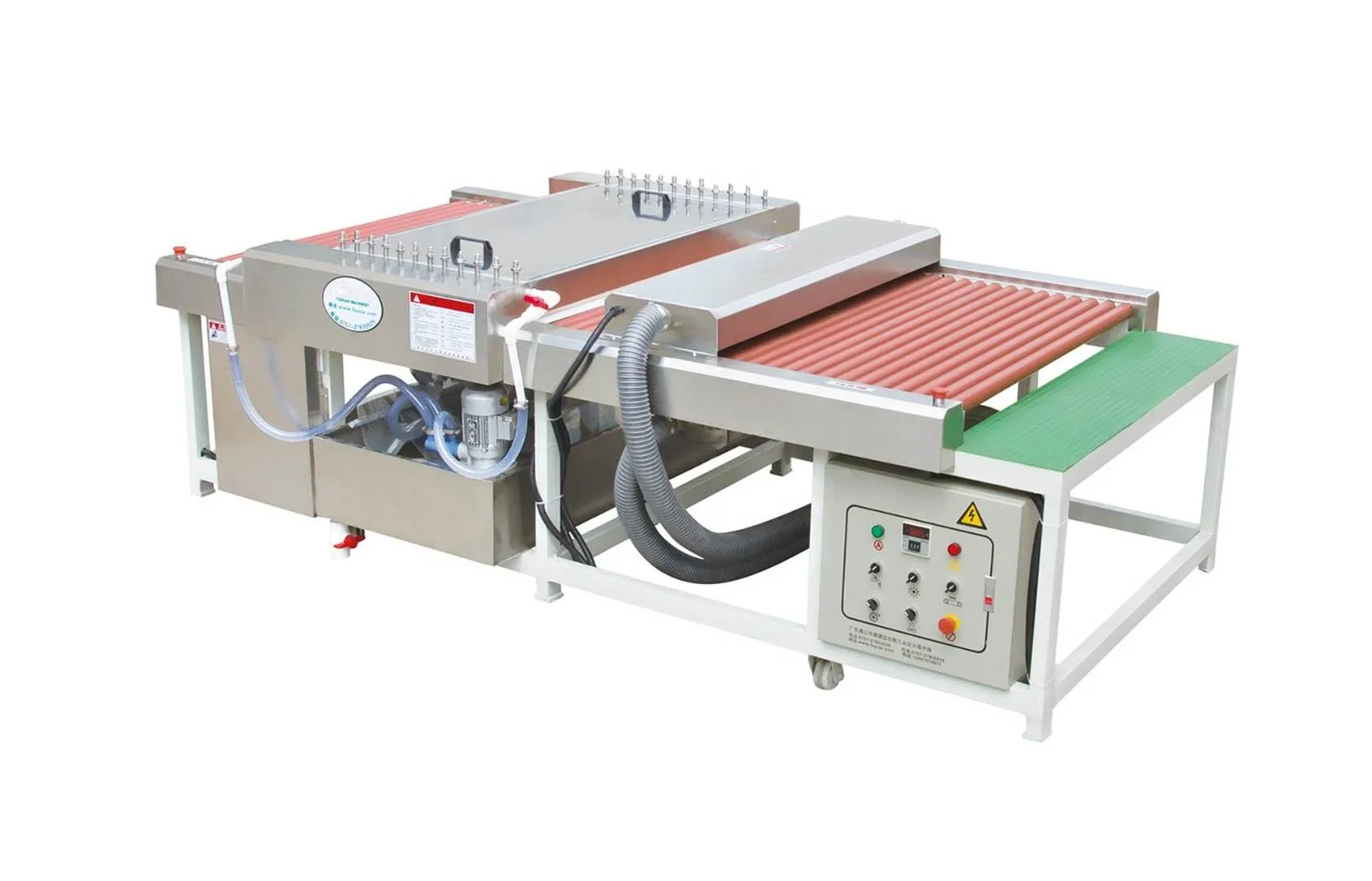 glass washing and air-dry effect machine BWX500 Automatic control Flat