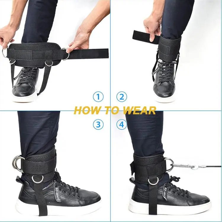 Ex-Factory Price ankle d ring strap / gym d ring strap / ankle weight With free sample