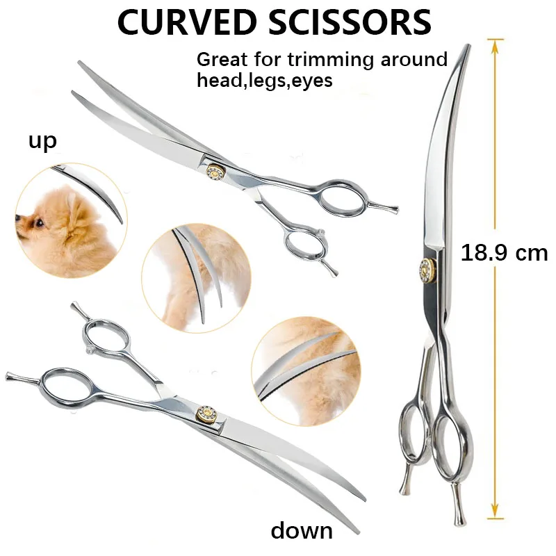 Набор ножниц для стрижки кошек