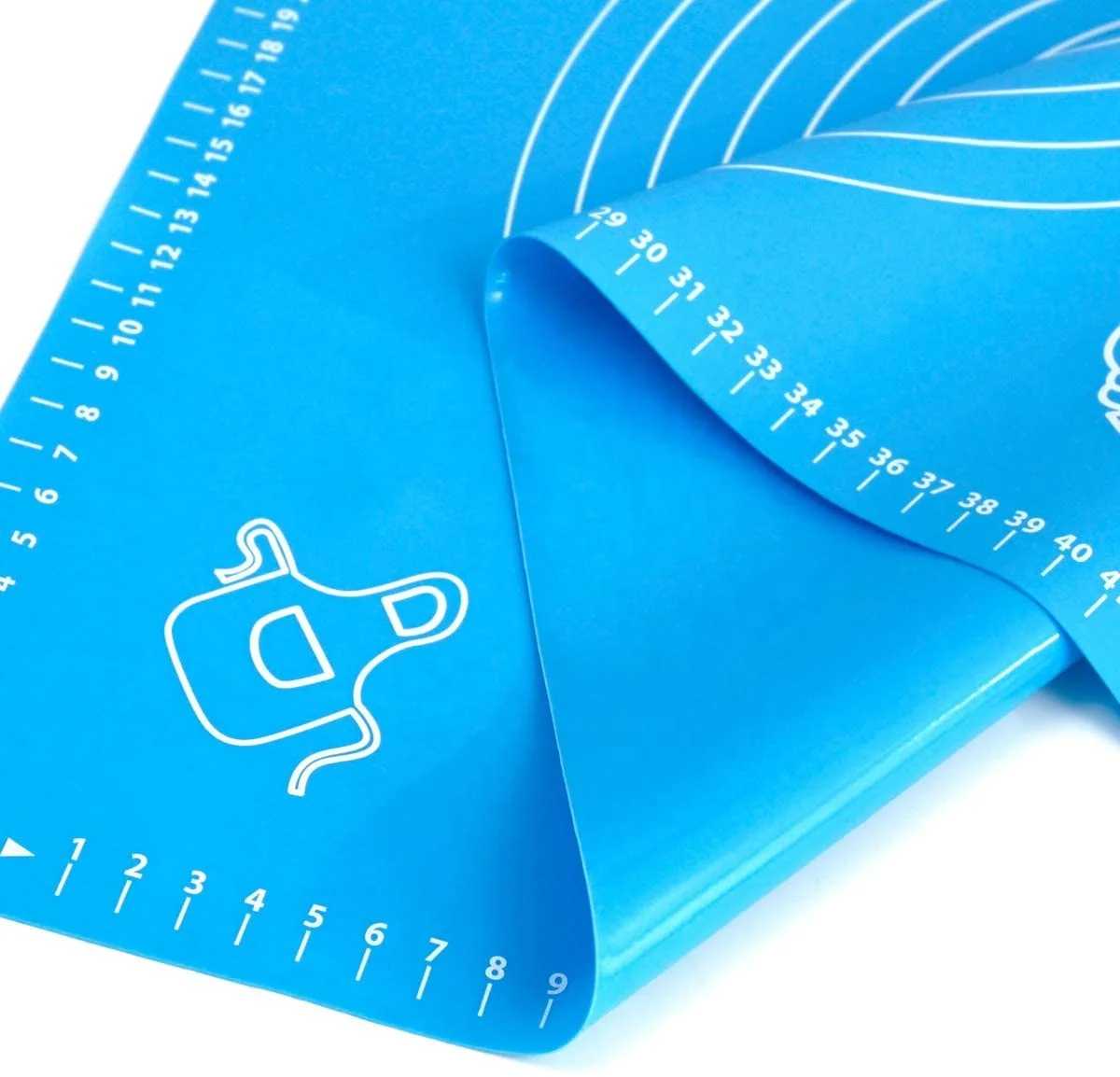 Custom Non Stick Silicone Baking Mat For Cooking Soft Bbq Pastry Oven Kneading Rolling Dough Baking Sheet