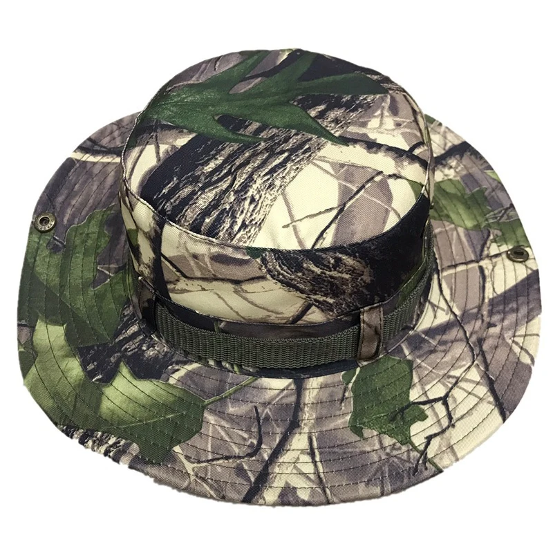 2022 new styleEmbroidery and bucket hat custom hat wash cotton sun hats plain outdoor fishing hunting safari boonie cap