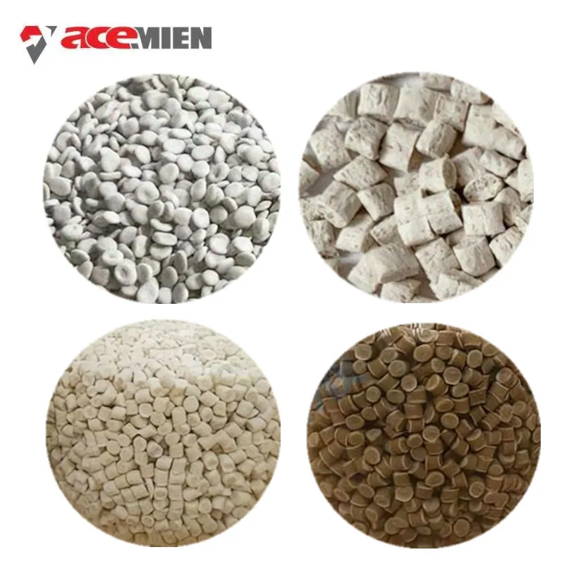 Pvc granule pelletizing extrusion line/plastic granulating
