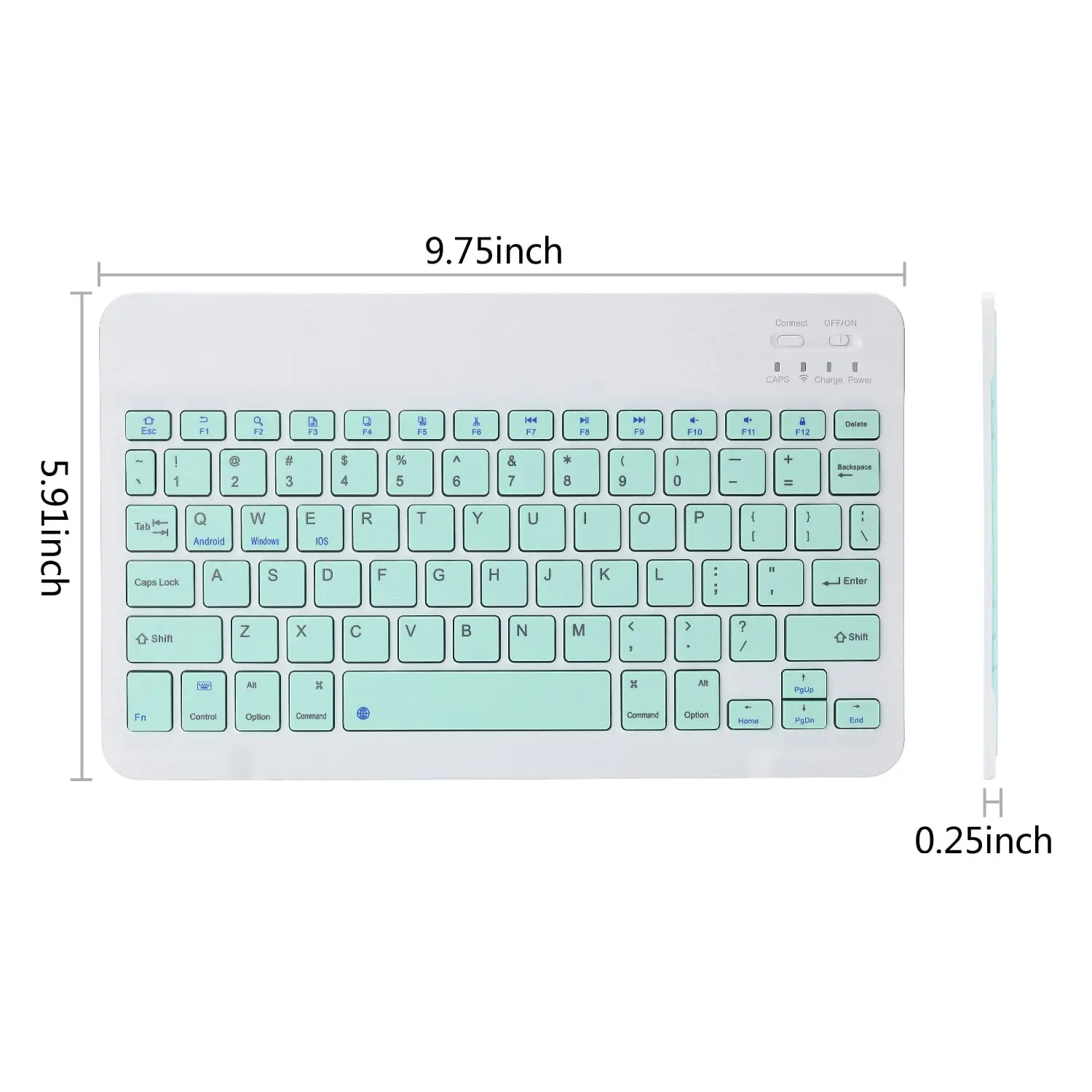 ABS slim 78 keys oem swedish portable turkish keyboard tablet keyboard wireless keyboard for ipad desktop