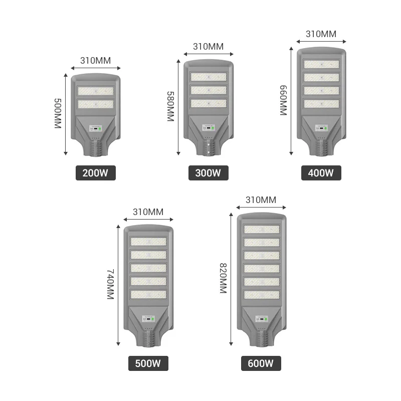 Modern use waterproof Solar Street Light motion sensor Lighting Street Solar high quality rechargeable post Solar Street Lights
