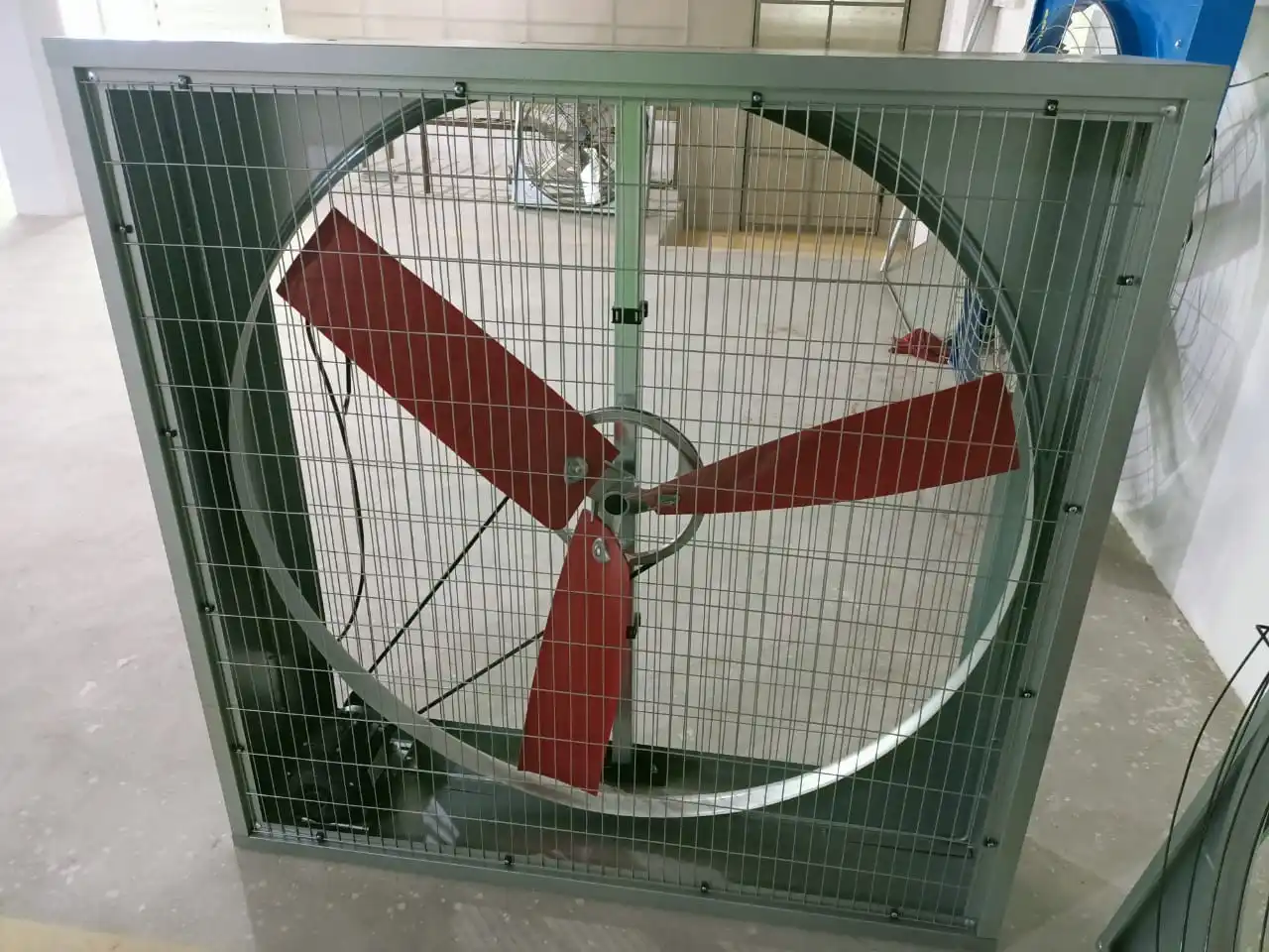 Nice quality Ceiling-Mounted Ventilation cow house hanging dairy barn Exhaust Fan /fans cow farm cooling fan