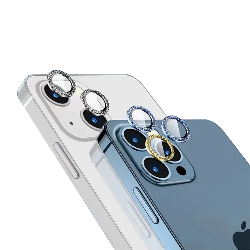 Factory Direct Tempered Glass Camera Lens Screen Protector Colourful Camera Protective Glass Film For Iphone 14 13 12 11 Pro Max