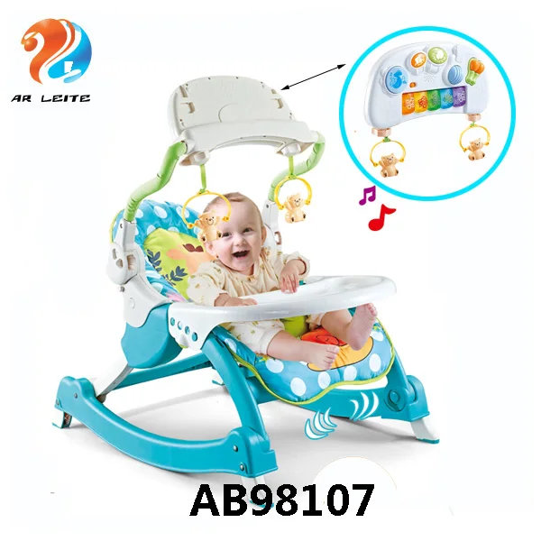 2019 Многофункциональный 3 в 1 Детские вышибала Кормление стул электрический ребенок качалка с