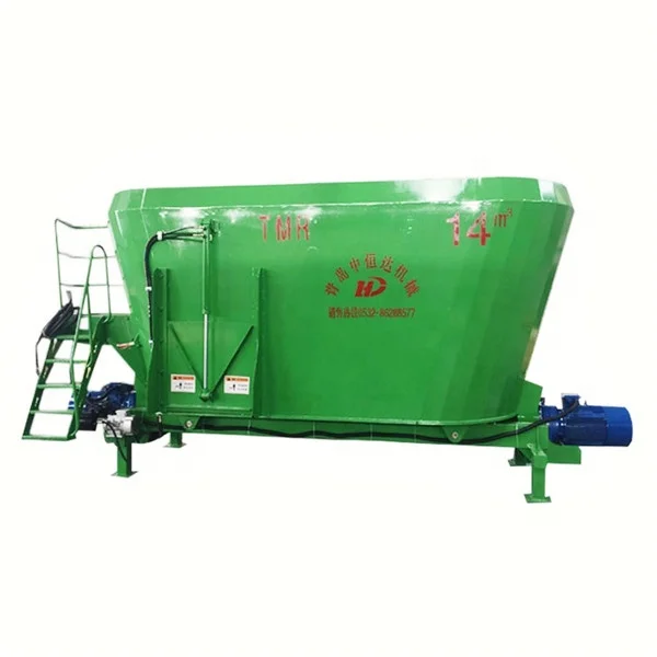 Total Mixed Ration TMR Animal Feed Mixer PTO drive livestock feed mixer