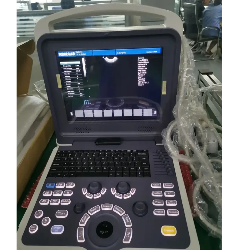 4D Full Digital Color Doppler Ultrasound Diagnostic System Competitive Price 6 Languages Portable Ultrasound