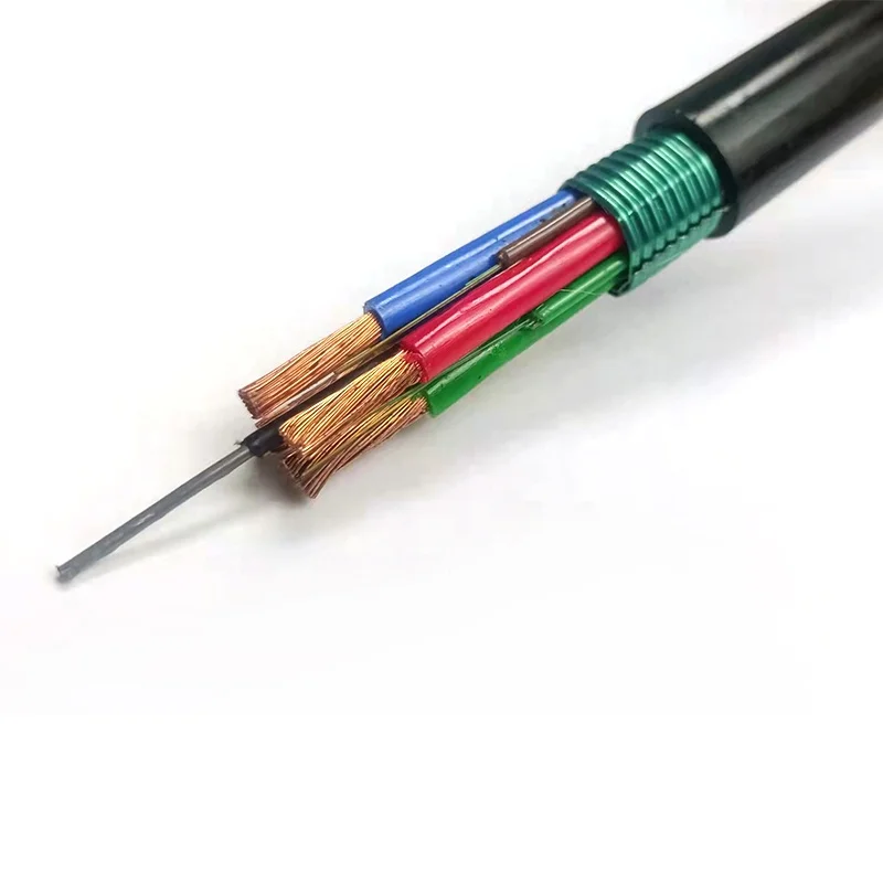 Hybrid Composite Optical Fiber Cable 4-96 Core Electric Power Copper Wire
