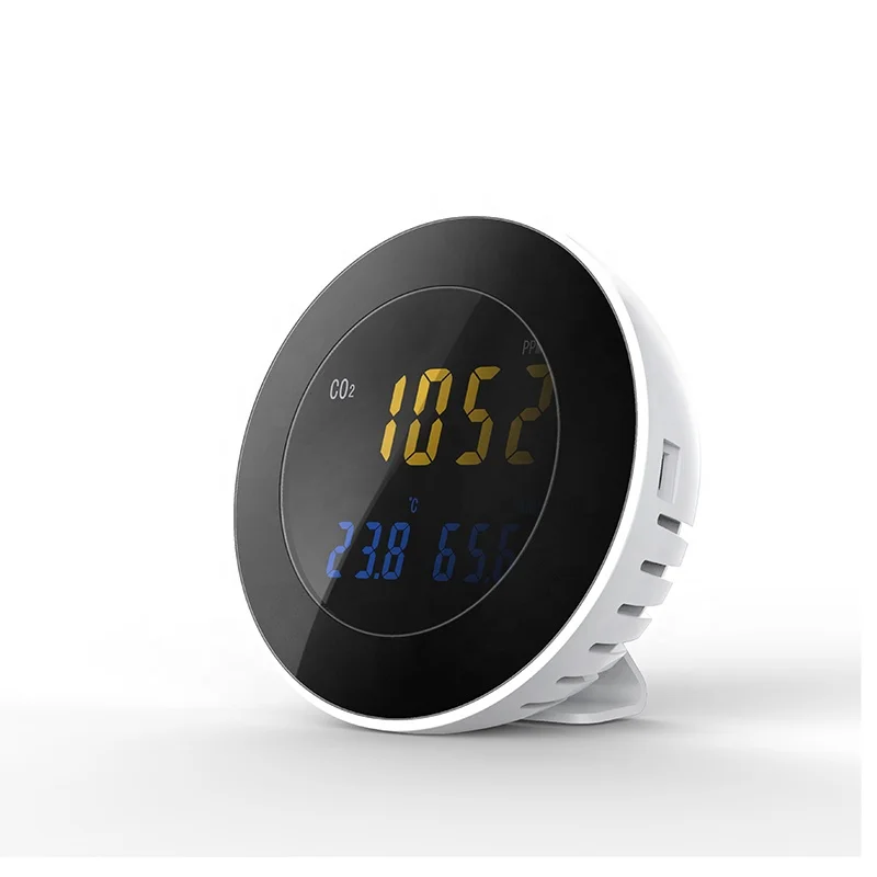 Профессиональный газоанализатор, измеритель CO2, детектор газа, детектор углекислого газа, внутренний датчик качества воздуха, тестер CO2