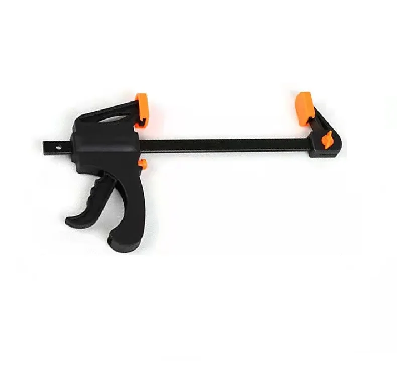 American Type Quick Release Ratchet clamp Wood Style Bar Heavy Duty Metal Working F Clamp