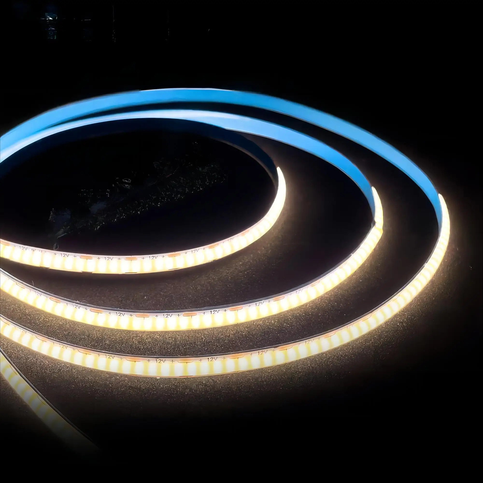 5mm wide pcb ip20 2700K to 6500K 24V 12V 400leds/m COB led strip white led light strip chip cob led strip