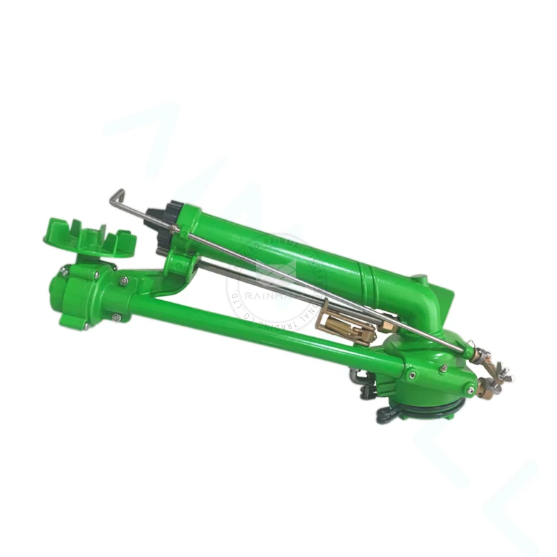 40 Turbo Vortex Spray Gun Agricultural Irrigation Sprinkler Long Range Spray Head Automatic Rotary Sprinkler Alloy Big Rain Gun