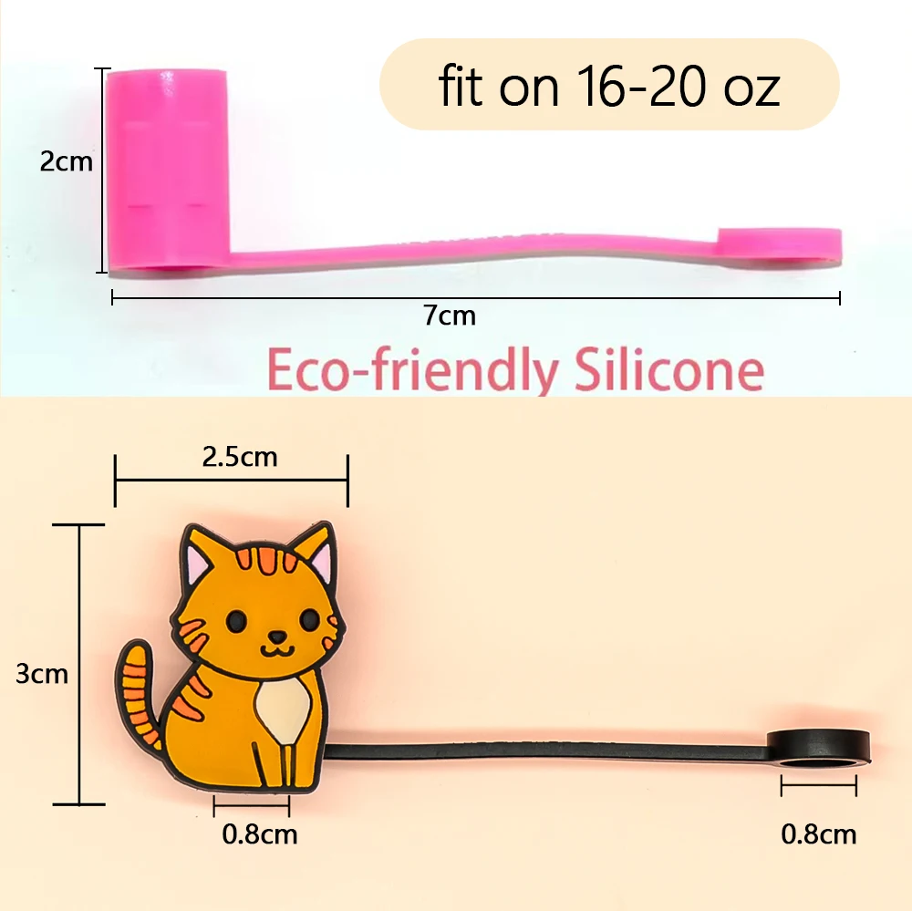 16-20oz silicone letter flower star cross straw toppers for tumbers straw bulk wholesale custom straw covers topper 8mm charm