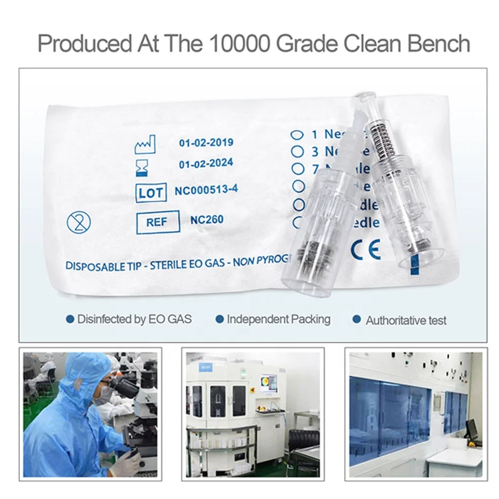 Иглы для дермапена YanYi, Электрический картридж для ручки для лица