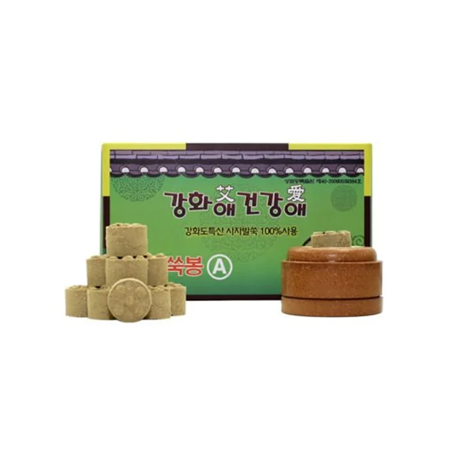 GangHwaAe Wang Ssukbong KOREA  MOXA Moxibustion Traditional moxibustion sticks for health dehumidification and cold elimination