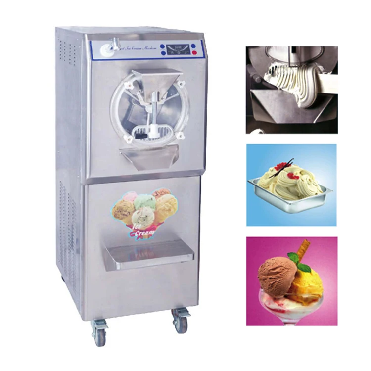 Горячая Распродажа твердого мороженого при помощи фризера для мягкого мороженого машина для партии морозильник BQL-HS28 йогурт машина мороженого