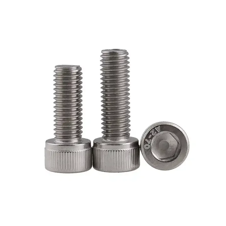 SUS304 SUS316 SUS316L Stainless Steel Black Electrophoresis Nylock Cross Recess Phillips Hex Hexagon Captive Shoulder Cap Bolt