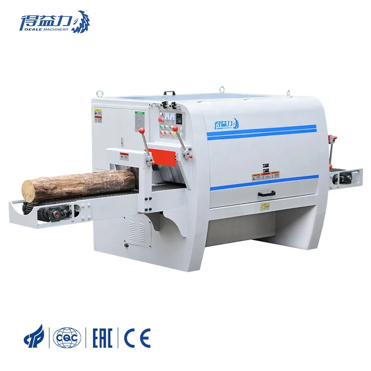 DEALE square round board woodworking sawmill log mill multi rip circular multiple blade timber cutting wood saw machine