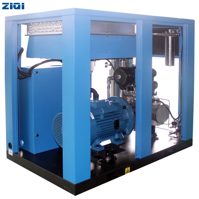 High quality 18.5 kw flexibility direct drive vertical screw oil less type air compressor machine with CE certificate