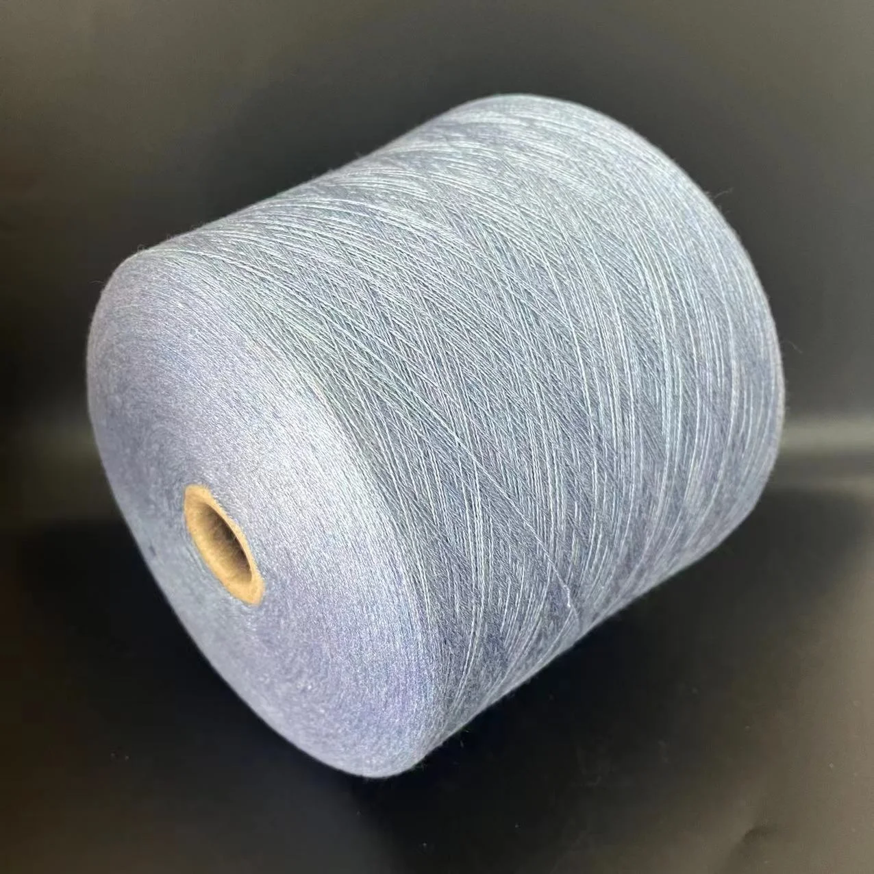 RHZ 2023 New Type Dope Dyed Yarn 48nm/2 50%Acrylic 28%PBT 22%Nylon Core Spun Yarn