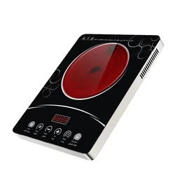 Wholesale Price 2200w Electric Sensor Ceramic Touch Stove Induction Infrared Hot Plate Induction Cookers