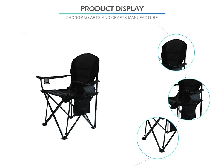 Высококачественный Сверхлегкий портативный складной стул для кемпинга для взрослых со стальной трубкой